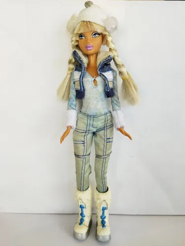 Barbie My Scene Kennedy Invierno Botas Sueter Trenzas Gorro