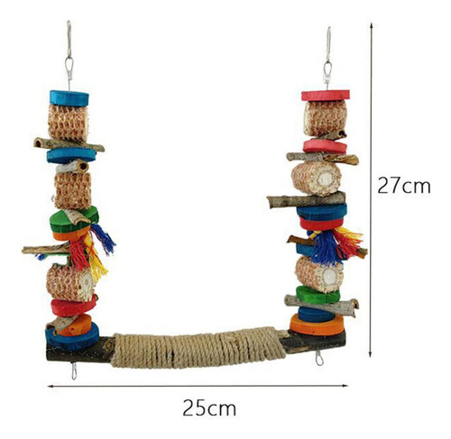 Soporte De Columpio Para Pájaros Perchas De Pájaros De