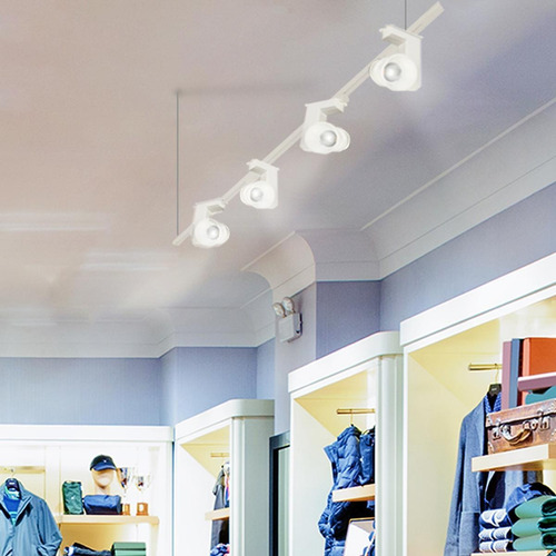 Cabezal Dirigible Blanco Led 24w 1 Luz