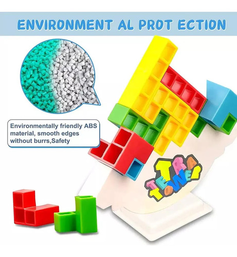 Juguete De Mesa Para Niños Building Blocks Stack