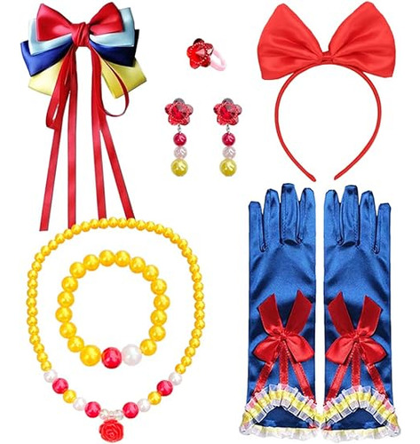 Accesorios Disfraz Para Niñas Princesa Blanca Nieve Accesori