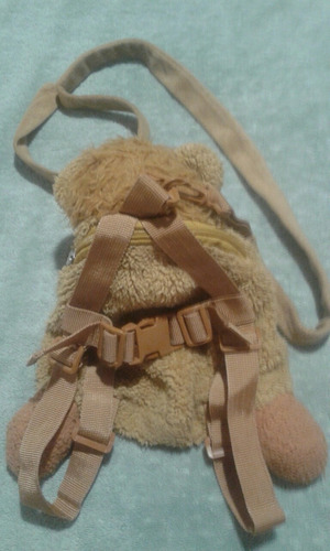 Imagen 3 de 4 de Arnes Pechera De Seguridad Para Niño Con Bolso Peluche Jeep