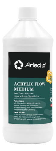 Medio Acrílico Pouring Effects 946 Ml Diluyente Premium