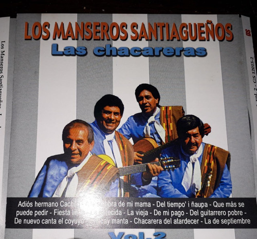 Los Manseros Santiagueños Las Chacareras Vol. 2 Cd Kktus 