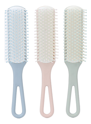 Juego De 3 Cepillos Para Peinar El Cabello, Fáciles De Desen