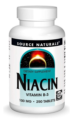 Niacinamida 250tab Source Natur - U - Unidad a $580