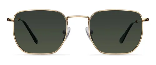 Lentes De Sol Meller - Emin Gold Olive Color de la lente Verde oscuro Color de la varilla Dorado Color del armazón Dorado