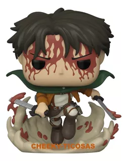 Funko Pop Battle Levi * Shingeki No Kyojin Attack On Titan