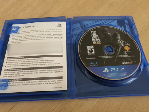 The Last Of Us Parte 1 Remaaterizado Para Playstation 4 (Usado)