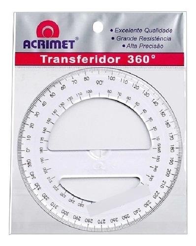 Transferidor 360gr Acrimet