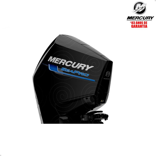 Motor De Popa Mercury 4t 300hp Cxl V8 Mec Seapro Pess Física
