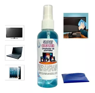 Liquido Limpia Tv Pantalla Lcd Led Plasma Smart Clean 1/4 L