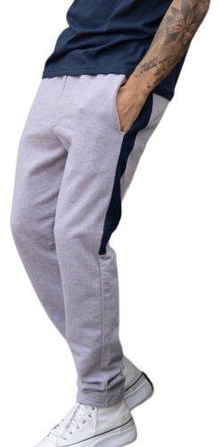 Pantalon Jogging Deportivo Hombre Semi Chupin Friza Invierno