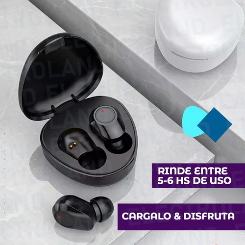 Imagen 3 de 10 de Auriculares Inalambrico In-ear Bluetooth Powerbank Celu Oryx