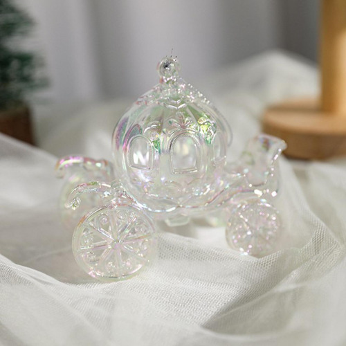 Colgante Transparente Con Forma De Calabaza Para Árbol De Na