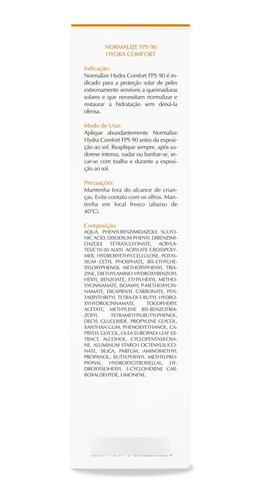 Protetor Solar Proteção Manchas Normalize Hydra 90 Ada Tina