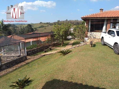 Imagem 24 de 30 de Linda Chácara Com Vista Deslumbrante, Salão De Festas, Casa Com 02 Dormitórios À Venda, 2100 M² Por R$ 600.000 - Zona Rural - Pinhalzinho/sp - Ch0537