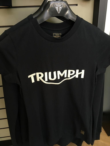 Camiseta Triumph Gwynedd Lds Blk Mtss20051