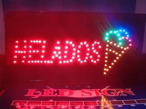 Cartel Led Modista Arreglos Cambio Cierres Uniformes Costura