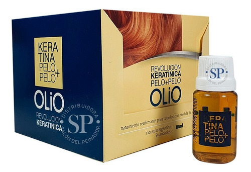 Ampollas Olio Revolución De Keratina X 9u