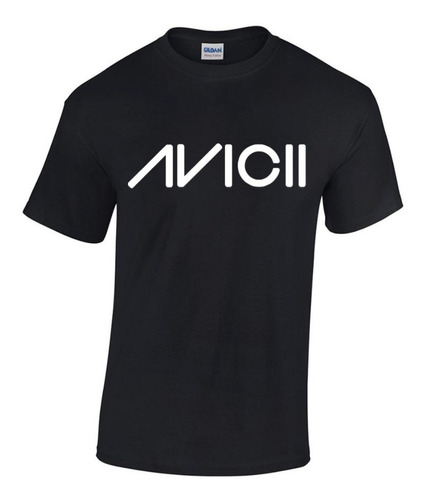 Camiseta Dj Avicii Estampada Algodon