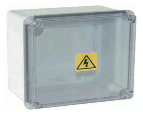 Caja De Paso Estanco Tapa Transparente 210x165x85 Blanco