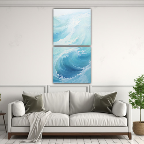 140x70cm Cuadros Simétricos De La Esencia Abstracta De Un O
