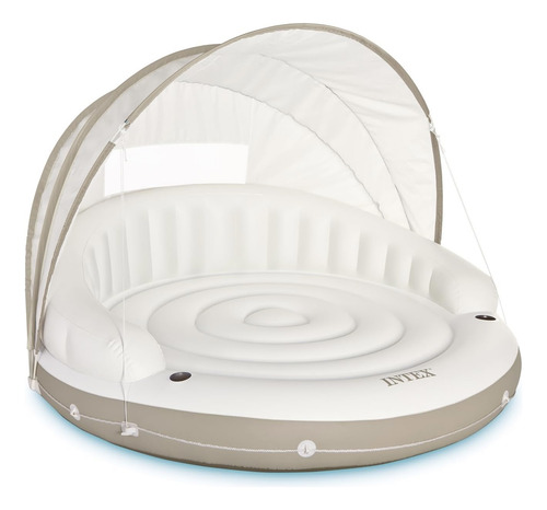 Padrísima Isla Canopy Inflable Intex Tumbona