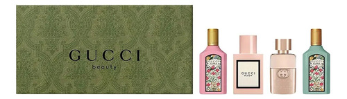 Gucci Flora Set De 4 Perfumes Mini Para Mujer