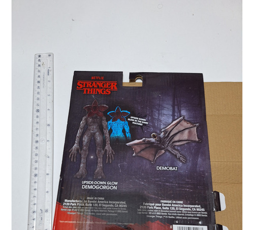 Stranger Things Demogorgon Mike & Eleven Bandai Loose 18 Cms (Usado)