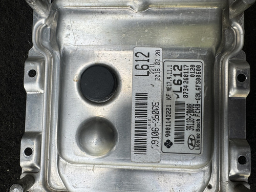 Kit Code Modulo Injecao Hyundai Hb20 1.6 2017 (Usado)