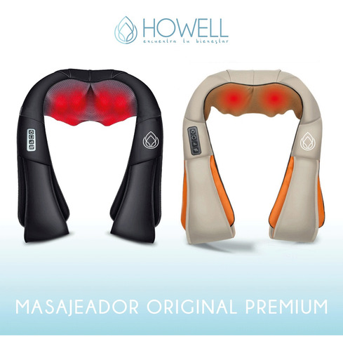 Masajeador Profesional Hombros Cuello Espalda Relajación Spa