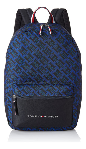 Mochila De Lona Tommy Hilfiger Jackson, Armada/verde