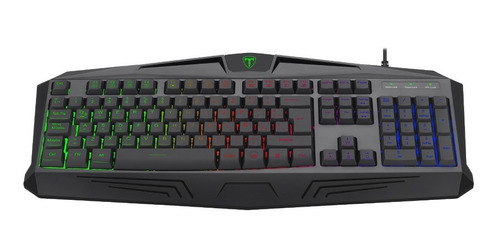 Teclado Gaming Pc T-dagger T-tgk106 Tanker Rainbow