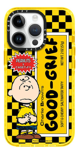 Case iPhone 11 Pro Max Snoopy Charlie Brown Amarillo