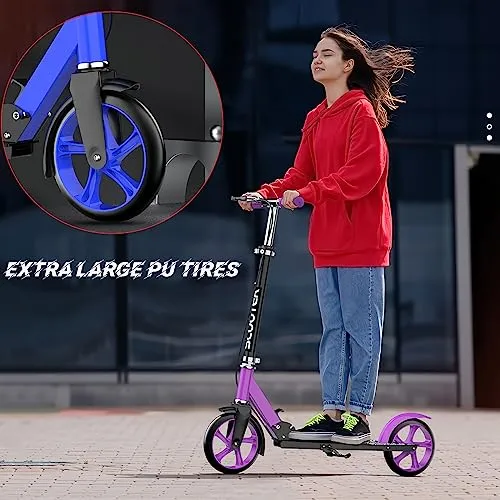 Patinete Plegable Para Niños A Partir De 6 Años, Adolescente