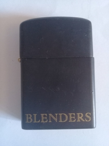 Publicidad De Whisky Blenders Encendedor A Bencina Y Piedra.