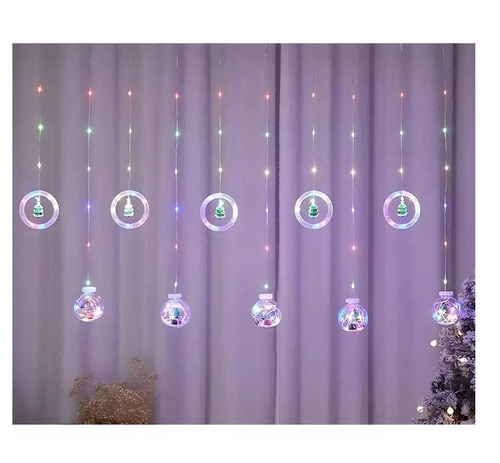 Grinalda de luzes Luzes de Natal Cachoeira Guirlandas de Natal Cor das luzes Multicolor