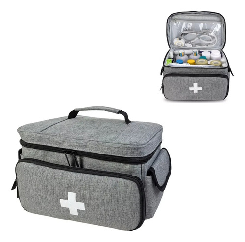 Kit Médico Para El Hogar Con Múltiples Bolsillos