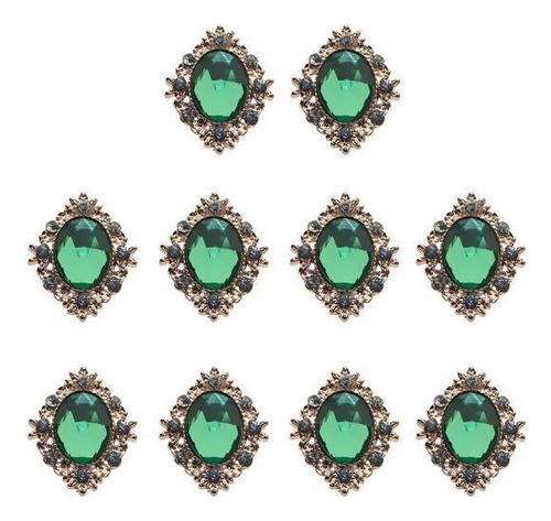 Botones De Cristal Para Coser 30x25mm
