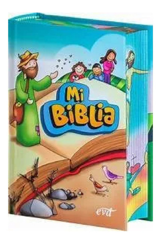 Mi Biblia Infantil Con Ilustraciones De Fano Dentro Y Bordes