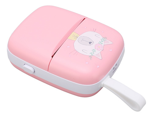 Impresora De Bolsillo Mini Rosa Multipropósito Portátil Mini