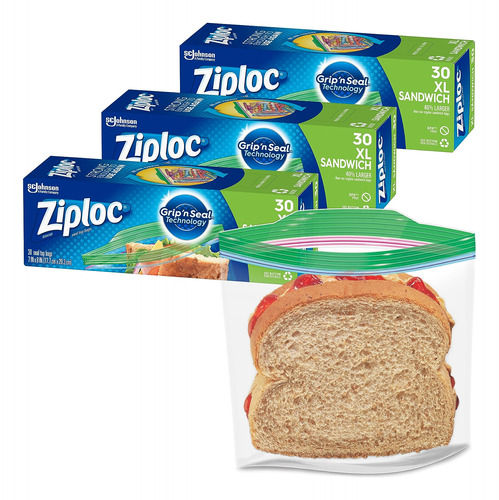 Ziploc Sandwich Bolsas, 1, 1