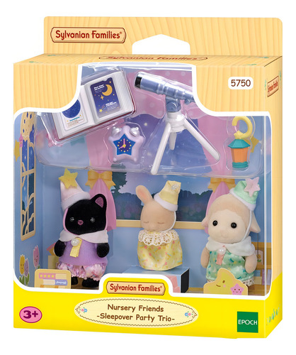 Sylvanian Families Ternurines Sleepover Party Trio 5750