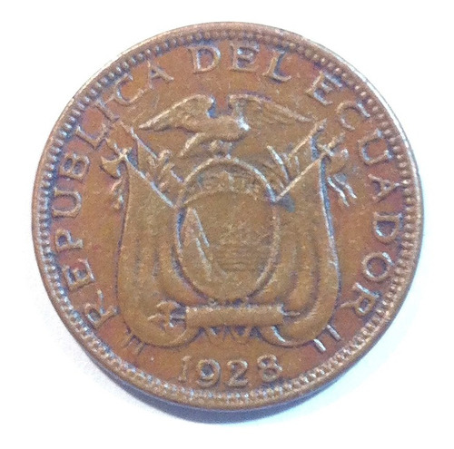 Moneda De Honduras 1 Centavo 1928 Ebc