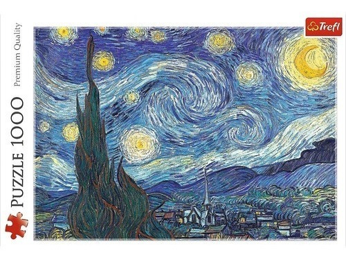 Rompecabezas Trefl Van Gogh La Noche Estrellada 1000 Piezas