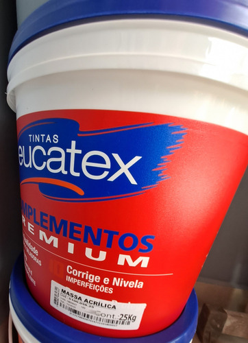 Massa Corrida Acrílica 25kg Eucatex
