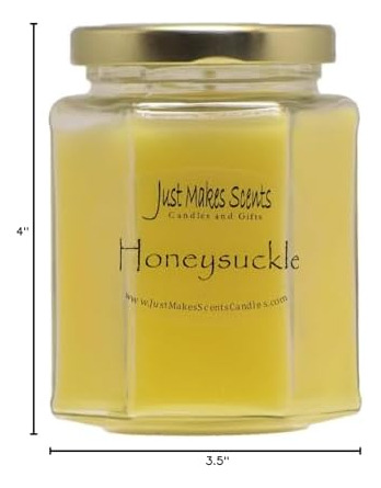 Vela De Soja Mezclada Perfumada Con Madreselva | Velas De Pr