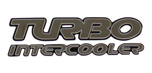 Adesivo Emblema Tracker Turbo Intercooler Resinado Trk06 Fgc
