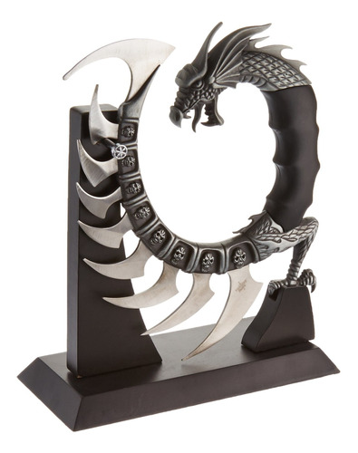 Fantasy Master Fm-571 Fantasy Dragon Show Blade Con Soporte 